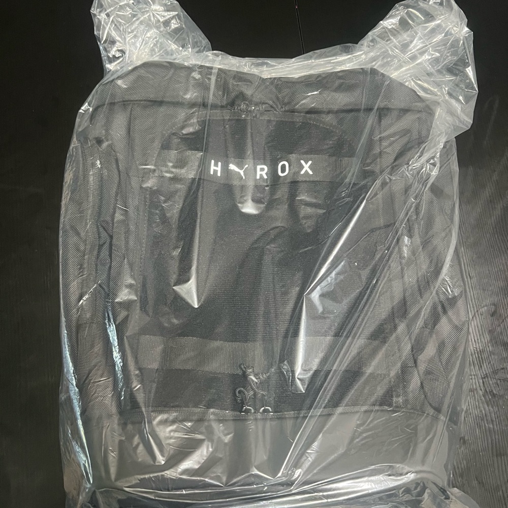 PUMA x Hyrox 34L Backpack Unisex Sports Bag Gym Bag Black NWT